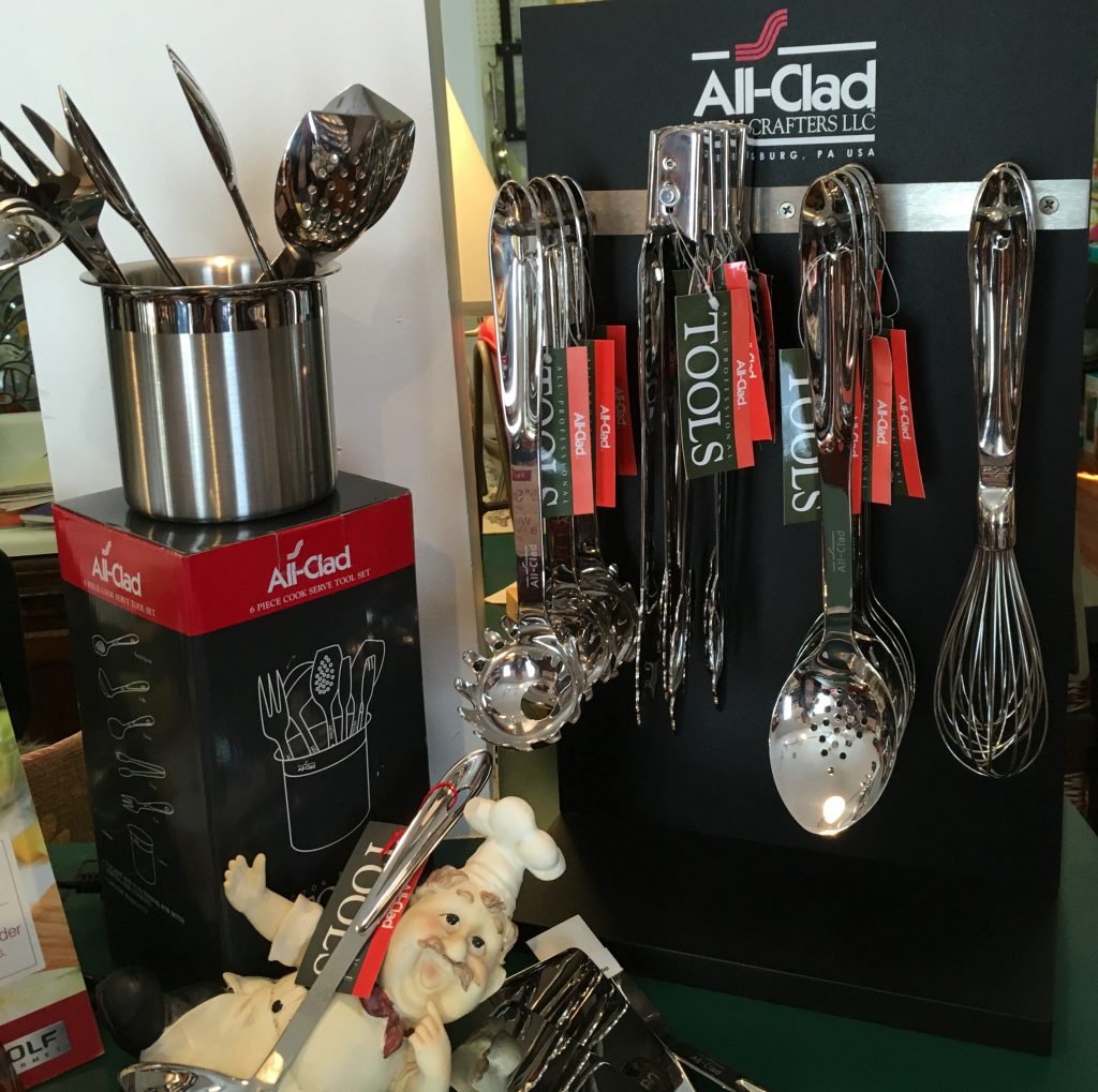 All-Clad cooking & serving stainless steel tools